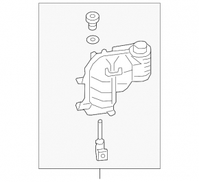 Expansion tank for Land Rover Range Rover 2019-21 hybrid