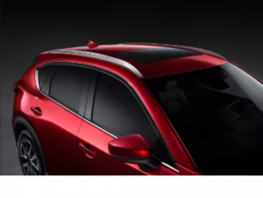 Roof rails longitudinal right Mazda CX-5 17- chrome, rusty inserts