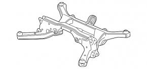 Rear subframe GMC Terrain 10-17 FWD rusty
