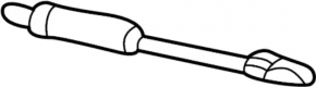 Lambda probe rear second Nissan Murano z50 03-08