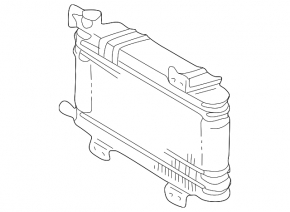 Lexus LX 98-07 Automatic Transmission Cooling Radiator Oil