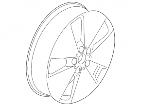 Wheel disk R19x5.5J ET53 BMW i3 14-18 Style 427 with tires 175/60 3mm