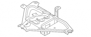 Hyundai Sonata 16-19 hybrid inverter bracket