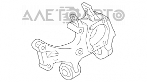 Left rear axle shaft for Suzuki Kizashi 10-15 FWD