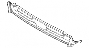 Lower front bumper grille for BMW X3 G01 18-23 2022-24 with adaptive cruise, 2022-23 with adaptive cruise