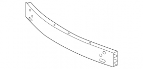Front bumper reinforcement Lexus RX350 RX450h 13-15