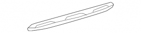 Lower rear bumper trim for Toyota Highlander 2008-2010