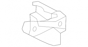 Front Right Fender Bracket Lexus ES300h ES350 13-18