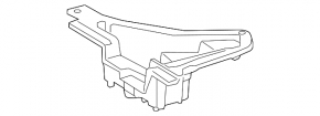 Trunk box left Lexus CT200h 11-17