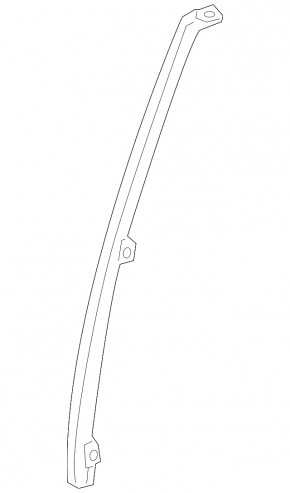 Rear left door guide for Toyota Highlander 08-13