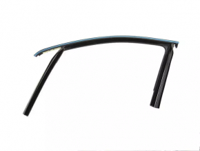 Upper front left door molding for Jeep Cherokee KL 14-22 chrome with glass seal