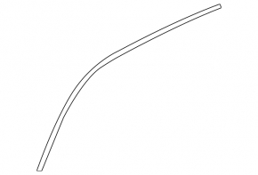 Roof and vent trim right VW Touareg 11-17
