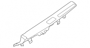 Nissan Sentra 20-24 Trunk Door Trim