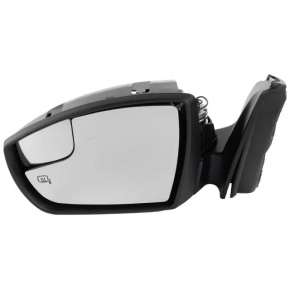 Left side mirror assembly for Ford Focus mk3 15-18, 6-pin, turn signal, heated