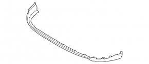 Lincoln Corsair 20-22 Front Bumper Lip Structure
