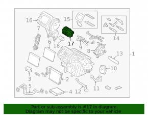 Land Rover Range Rover Evoque 12-18 heater fan motor