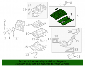 Valve cover BMW 5 G30 17-19 B46B20B 2.0T broken