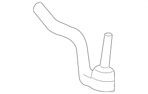 Left steering tip for Mercedes X164 GL W164 ML