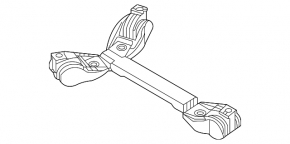Air conditioning compressor bracket Volkswagen ID.4 21-26 type 2