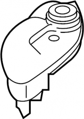 Expansion tank cooling Infiniti QX30 17-19 without cap