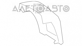 Mercedes W221 wood center console trim