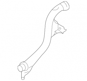 Battery air duct lower Acura TLX 15-17 3.5