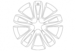Wheel disk R17 x 7J 5*100 Lexus CT200h 14-17 curb