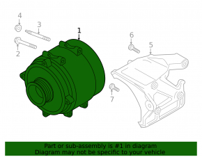 Generator Audi Q8 19-25 3.0T MHEV