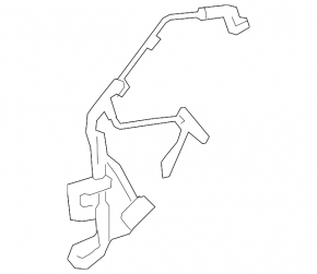 Rear left ABS sensor Hyundai Santa FE 21-23 AWD
