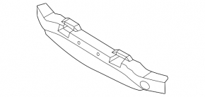 VW Beetle 12-19 Rear Bumper Absorber
