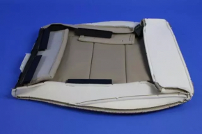 Passenger seat Dodge Durango 14-17 with airbag, leather beige