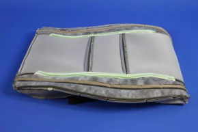 Passenger seat Dodge Durango 14-17 with airbag, leather beige