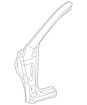 Front right body pillar Toyota Camry v50 12-14 usa