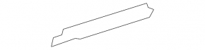 Front right door casing seal front Toyota Prius 50 Prime 17-22