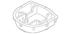 Hyundai Sonata 15-17 trunk tray