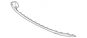 Kia EV6 2020-2026 GT, GT-Line rear bumper lip