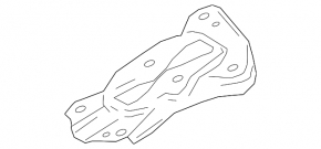 Trailing arm bracket rear left Lexus UX200 UX250h 19- lower