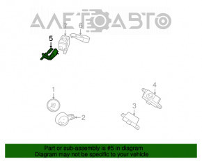 Chrysler Pacifica 17- Hood Switch