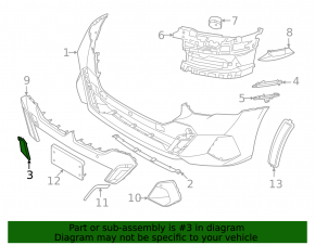 BMW 5 Series G60 24-25 Front Bumper Tow Hook Cover With M Sport Pack, Bumper Cover & Trim, With M Sport Trim, Bumper Cover & Trim