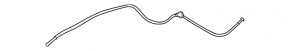 BMW 5 F10 11-16 hood release cable rear