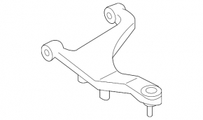 Upper rear left arm Infiniti G25 G35 G37 4d 06-14