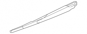Rear right wiper arm for Mini Cooper Clubman R55 07-14