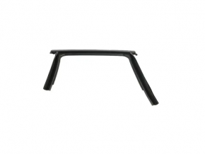 Upper rear right door molding Jeep Compass 17- gray with glass seal