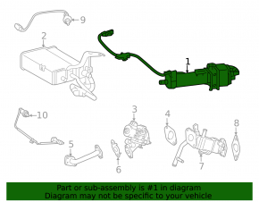 Toyota Prius V 12-17 Vapor Canister