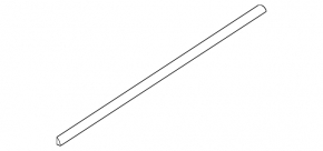 Lower rear right door trim for Audi Q5 80A 18-20