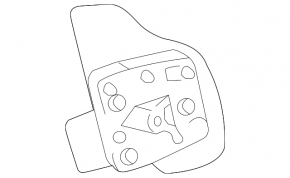 Right steering wheel paddle shifter for Toyota Camry V50 12-14 USA