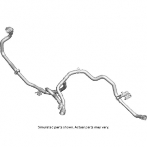 Chevrolet Equinox EV cooling system hose 24-26 from the valve