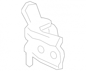 Door hinge upper front left Chevrolet Bolt 17-