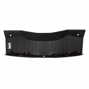 Lincoln MKZ 13-20 trunk opening trim, black, scuffed, scratches, needs cleaning