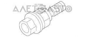 Wheel bolt d19 M14x1.5 Porsche Cayenne 958 11-14 black
